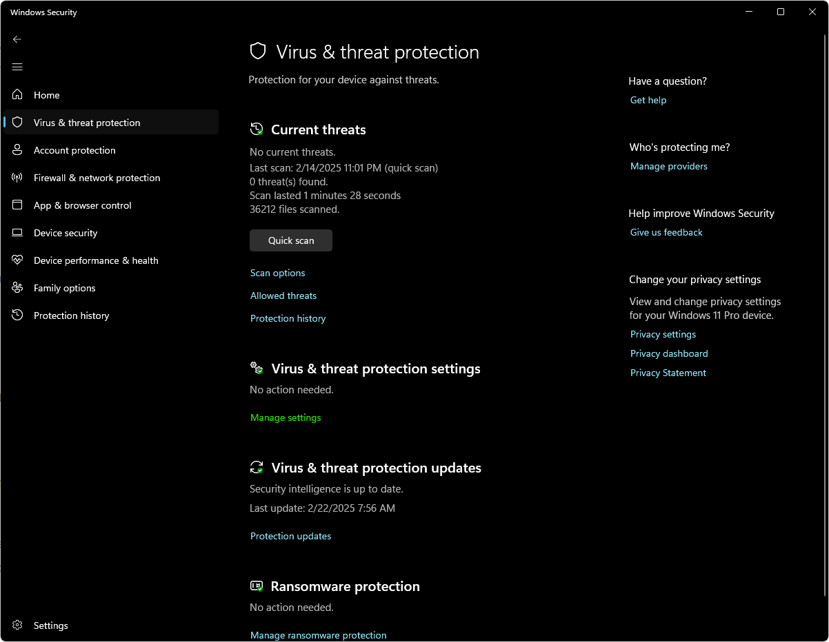 Windows Defender